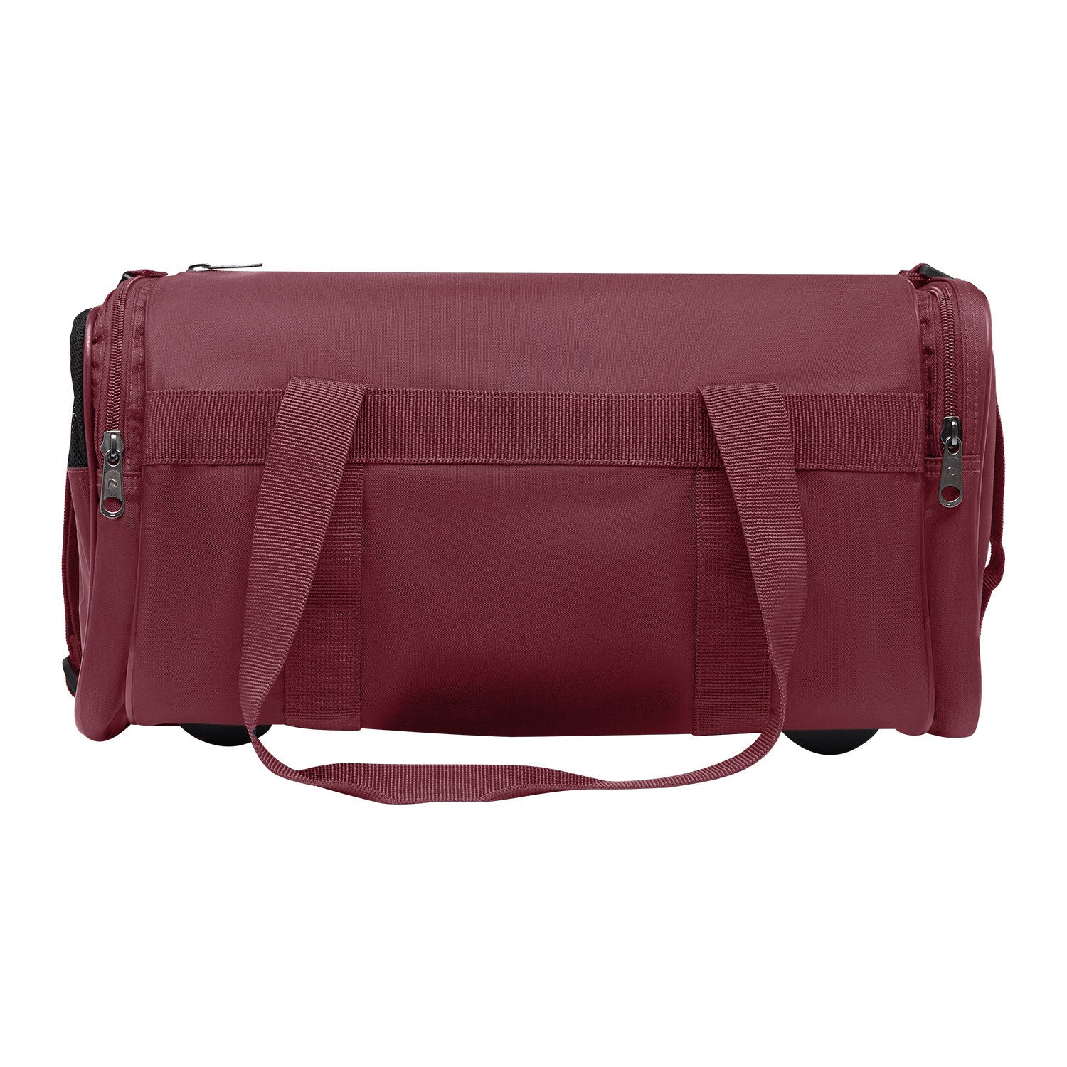 28L Travel Foldable Duffel Bag Gym Sports Luggage Foldaway School Bags - Maroon 3