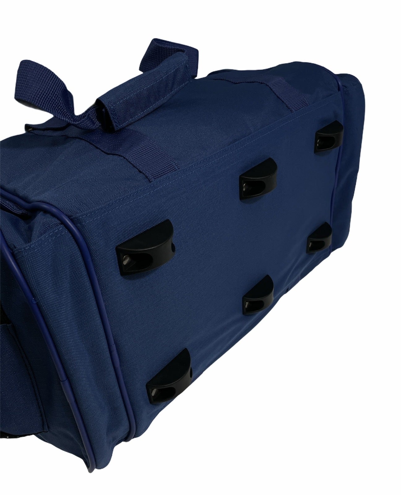 44L Travel Foldable Duffel Bag Gym Sports Luggage Travel Foldaway D-Zip Top School Bags - Royal Blue 4