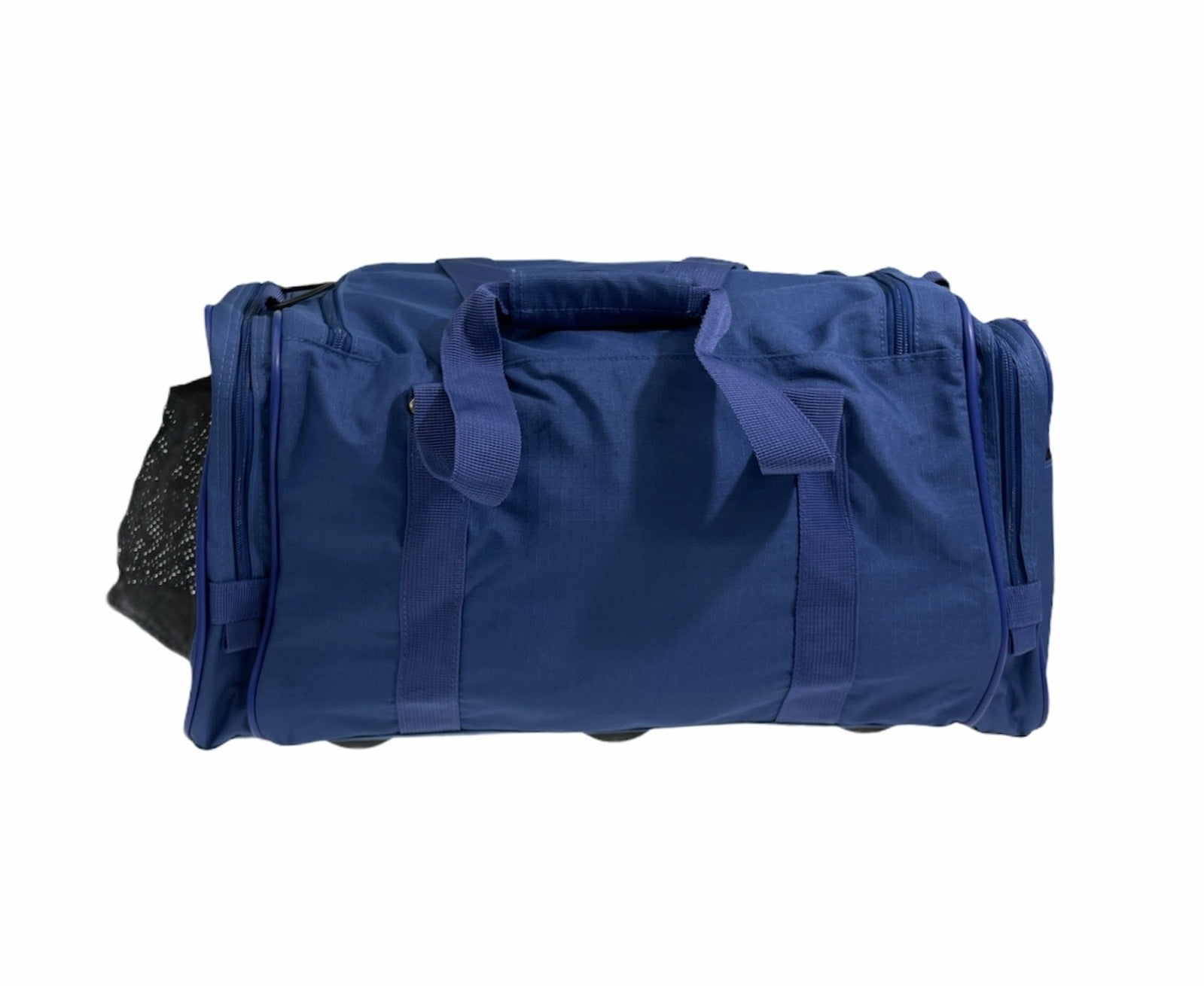 44L Travel Foldable Duffel Bag Gym Sports Luggage Travel Foldaway D-Zip Top School Bags - Royal Blue 5