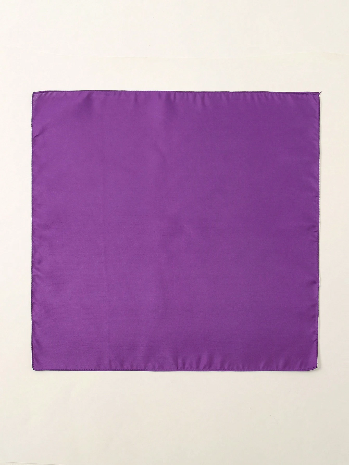 Plain Bandana 100% COTTON Head Wrap Durag Bandanna Summer Biker Scarf Mask - Purple 3
