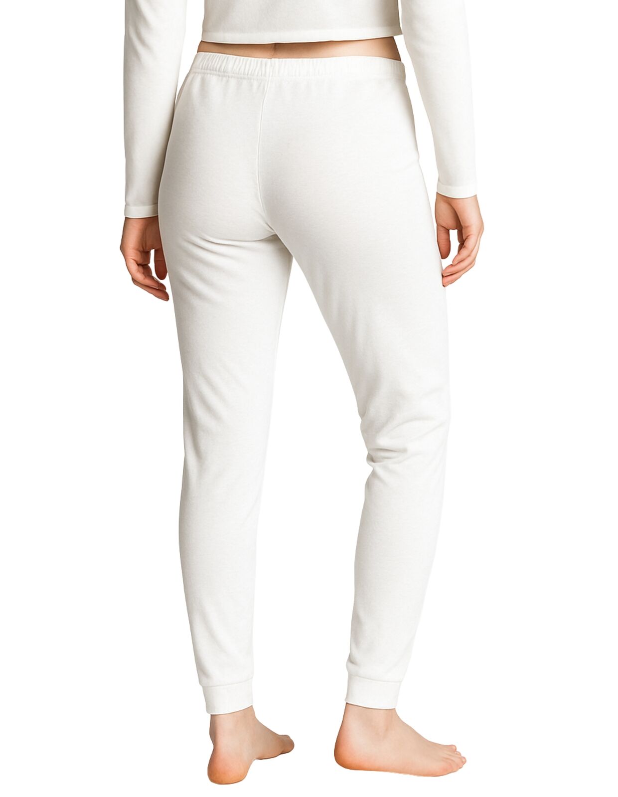 Womens Merino Wool Long Janes Thermal Underwear Layer Thermals Leggings Pants - Beige - 10-12 4