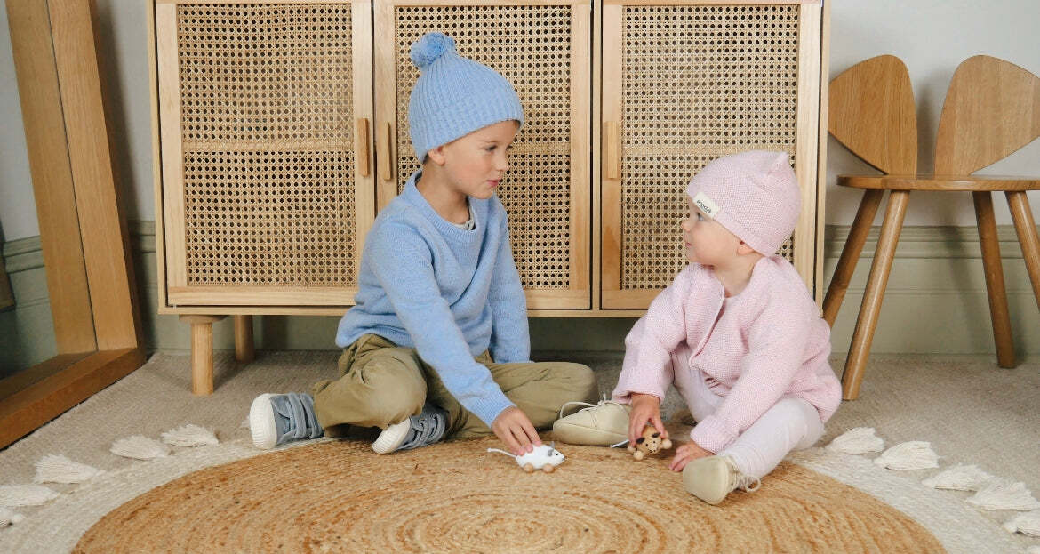 Ponchik Babies + Kids Bear Beanie Hat Warm Winter - Love - 3-12 Months 5