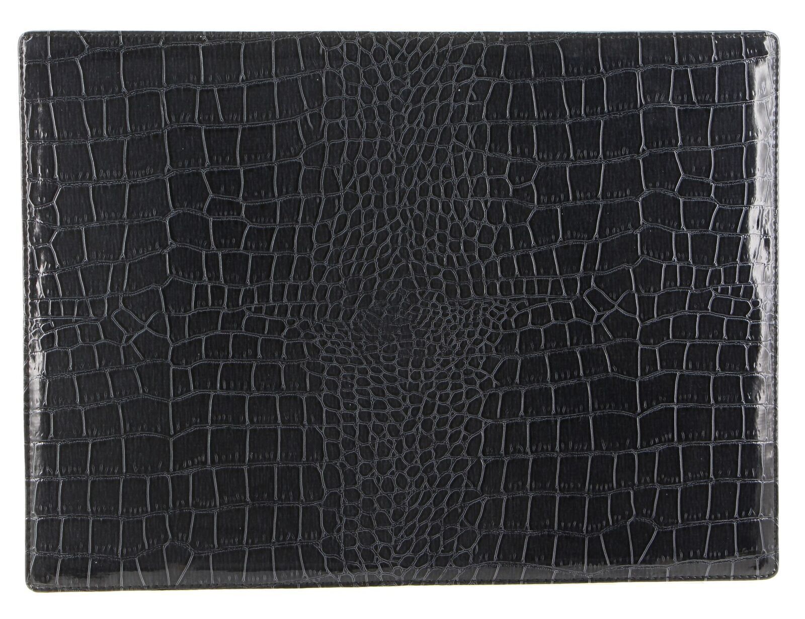 de Burg 4 Piece Table Place Mat Set Placemat with Croc Pattern - Blue 3