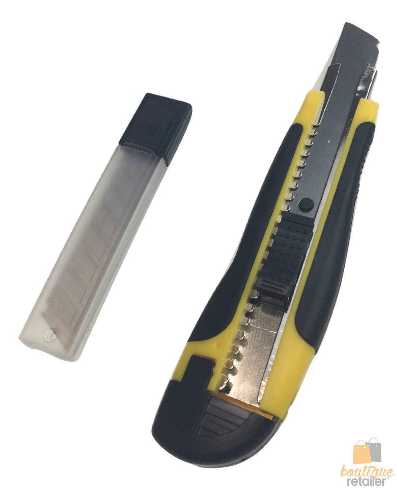 12x BOX CUTTERS Knife Retractable Blade Snap Off Razor 18mm Durable Opener BULK 4