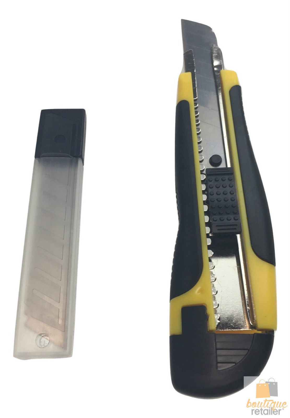 12x BOX CUTTERS Knife Retractable Blade Snap Off Razor 18mm Durable Opener BULK 7