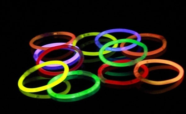 15 GLOW STICKS Party Light Glow In The Dark Rave BRACELETS Disco Bulk 20cm 7
