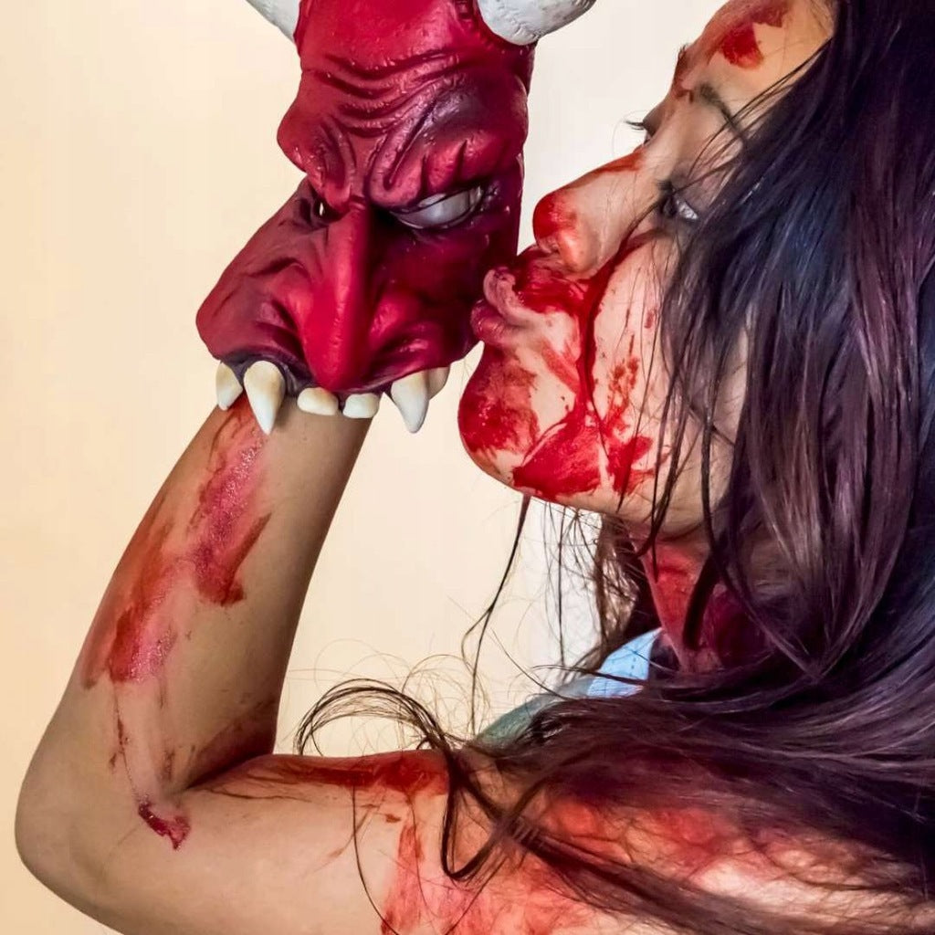 450ml Bottle Vampire FAKE BLOOD Zombie Halloween Red Make Up Gel Cream Horror 3