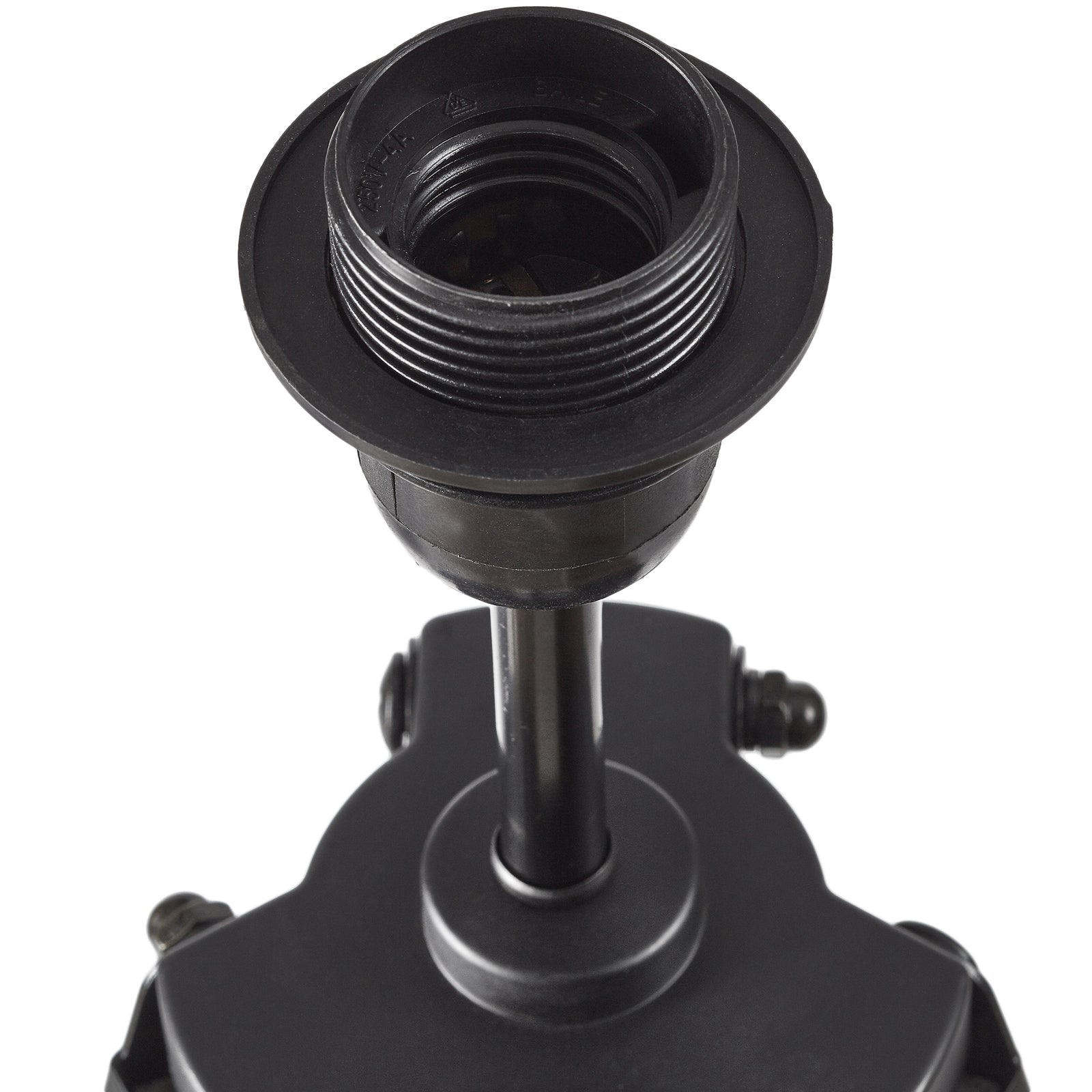 LARGE TRIPOD FLOOR LAMP Linen Shade Modern Light Retro Vintage Wooden 8