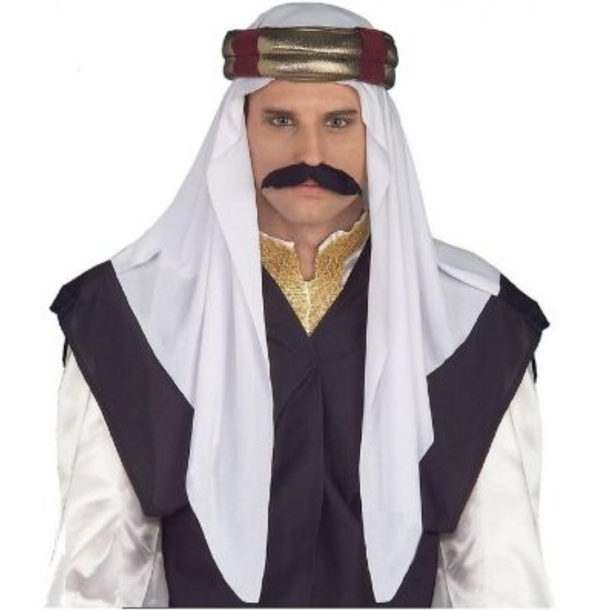 Arabian Desert Prince Hat Headpiece Costume Party Fancy Dress Arabic 3