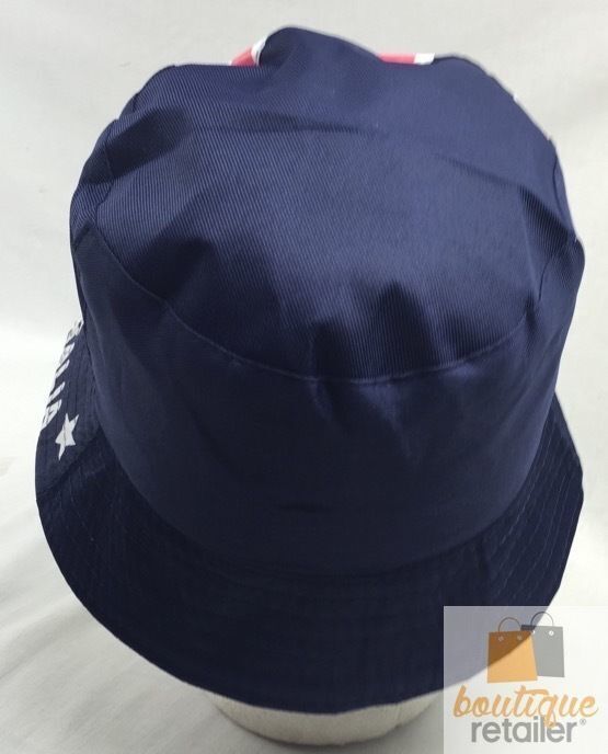 AUSTRALIA FLAG BUCKET HAT Adult Australian Day Aussie Summer Sun Cap Brim 4