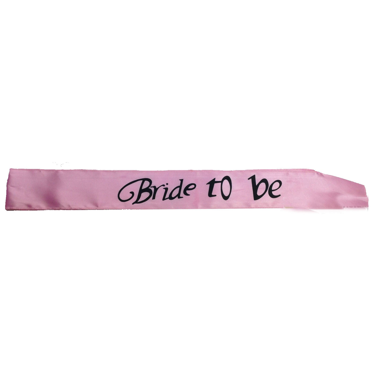 HEN'S NIGHT SASH Party Girls Wedding Bridesmaid Bridal Bride To Be Satin Sashes - Bride To Be (Light Pink) 3