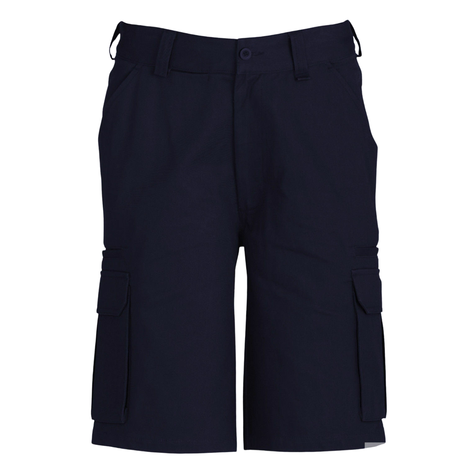 Mens CARGO SHORTS All Sizes 100% COTTON Drill Heavy Work Tradie Military - Navy - 132""