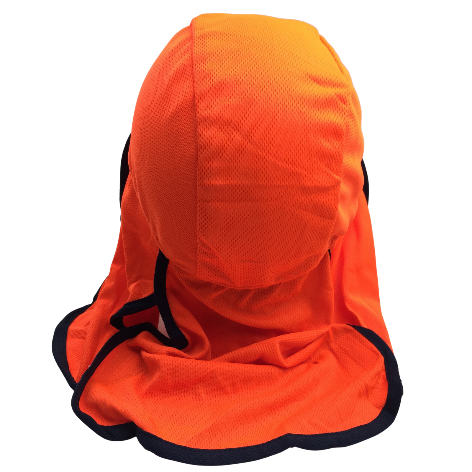 Hi Vis Legionnaire Hat Cap Sun Protection Workwear Legionnaires Fluro One Size - Fluro Orange 4