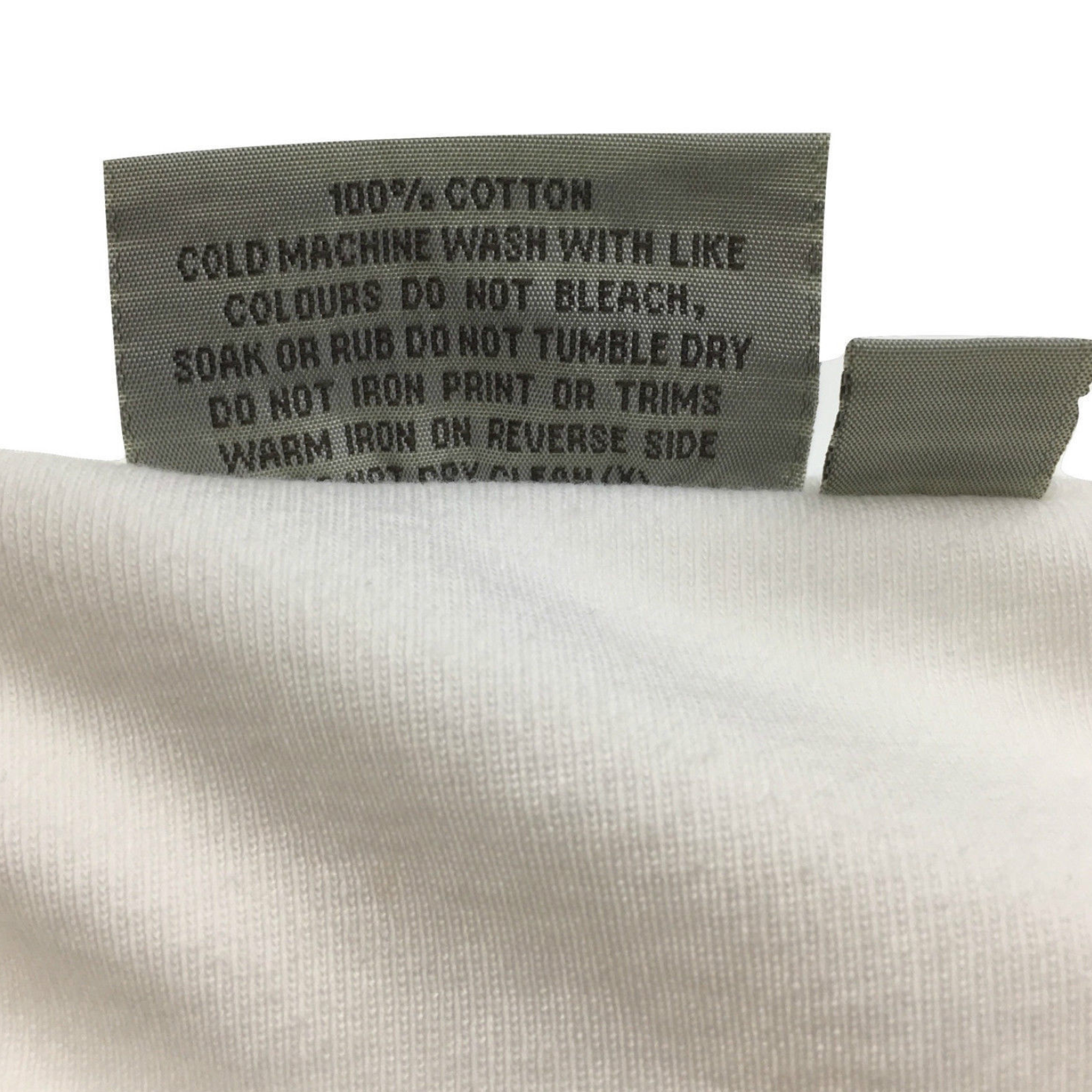 Mens 100% COTTON PLAIN LONG SLEEVE TOP Basic T Shirt Tee Slim Fitted Style - White - XL 4