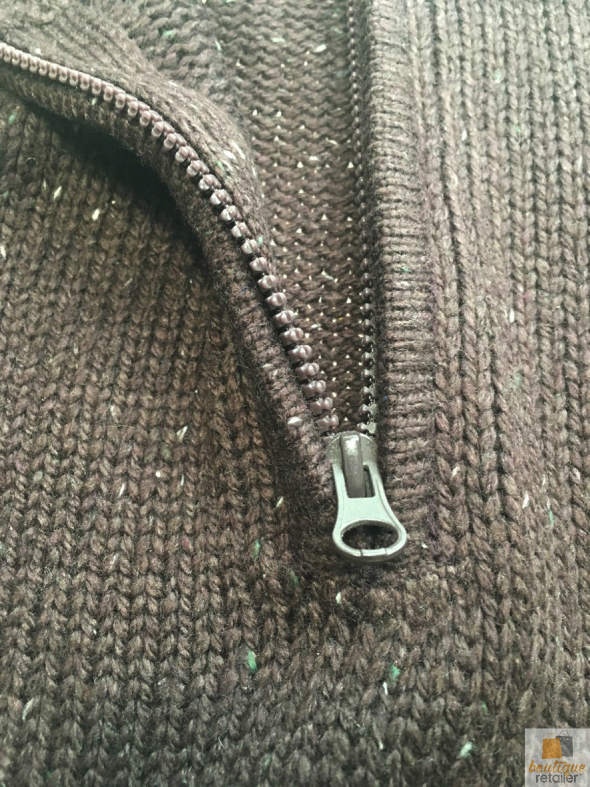 Mens Knit Jumper Pullover Sweater Knitted Casual Stretch Warm Winter  - 4 Button Mulberry 94 (KW16) - L 3