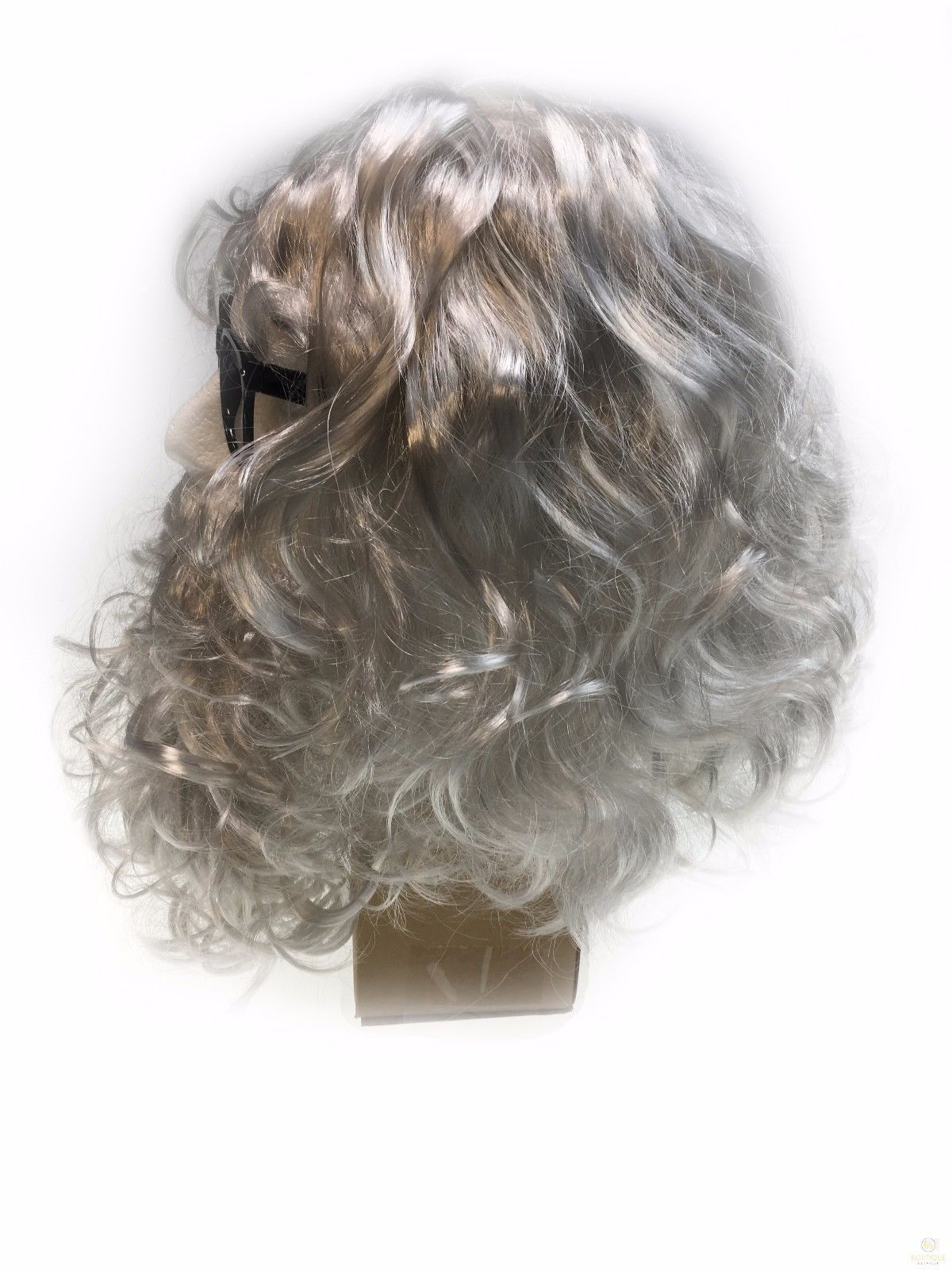 3 in 1 SANTA WIG White Beard Glasses SET Christmas Claus Xmas Costume Party 4