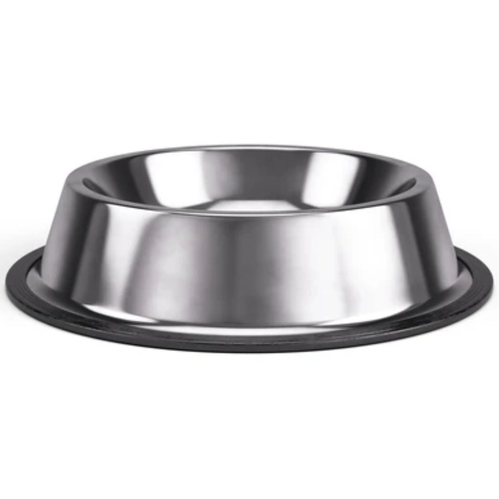 Non Slip Stainless Steel Dog Bowl Pet Cat Water Food Feeder Portable Puppy Dish - Medium (300ml) 5