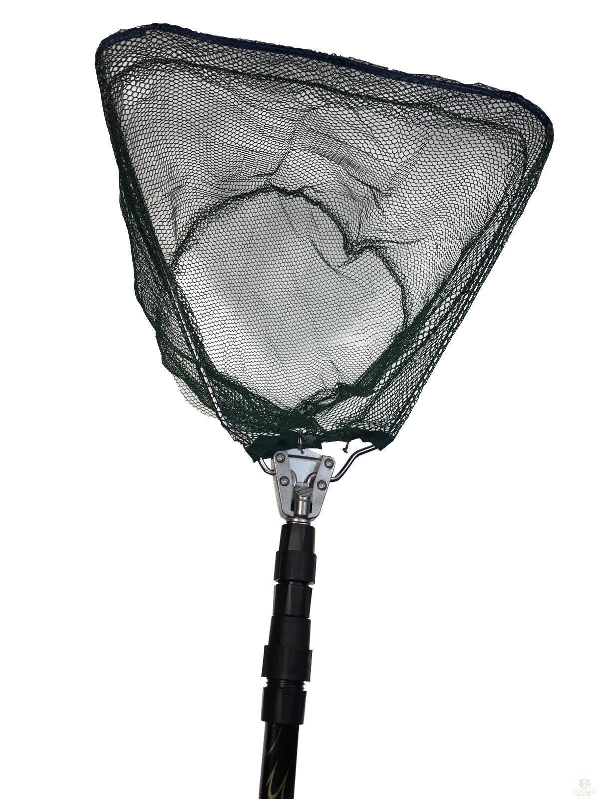 Telescopic Fishing Landing Net Rod Adjustable Foldable Pole Fish Catch & Release 4