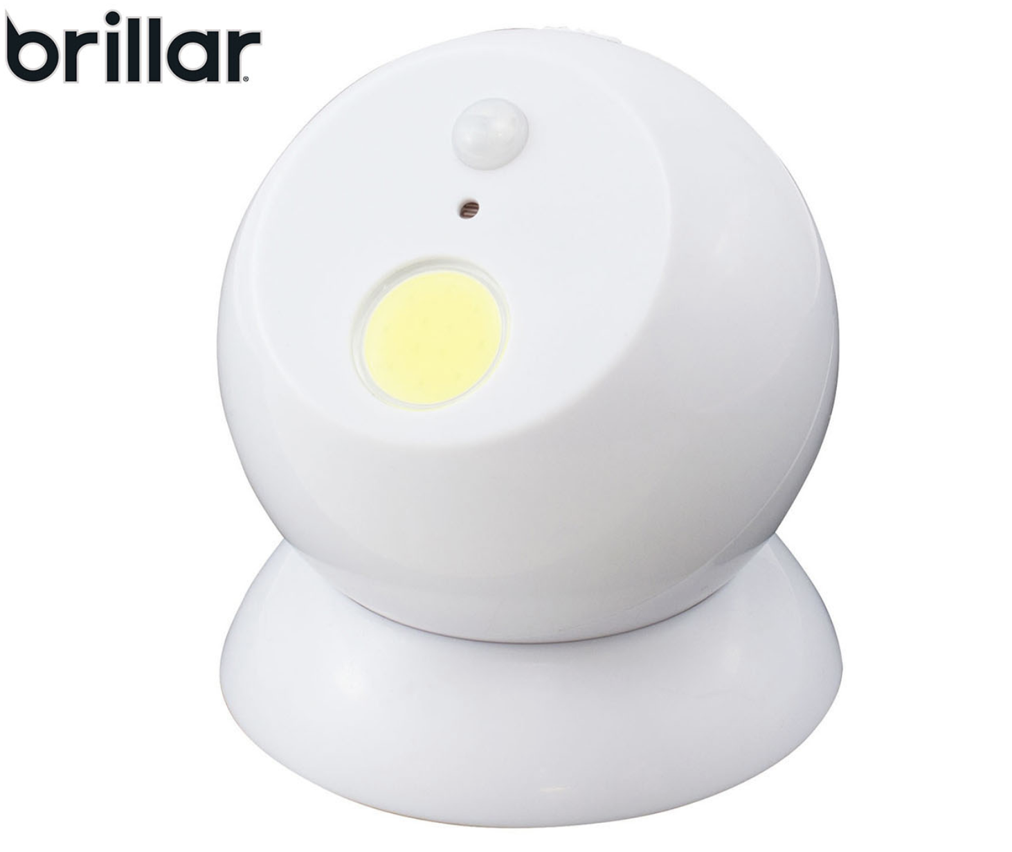 Brillar Motion Activated Swivel Ball Light - White 6