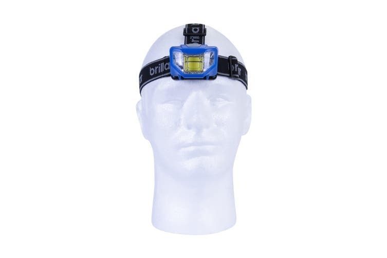 5 Mode Headlamp COB LED Technology Wide Beam Light Adjustable Headband 90 degree Running 3