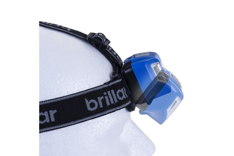 5 Mode Headlamp COB LED Technology Wide Beam Light Adjustable Headband 90 degree Running 4