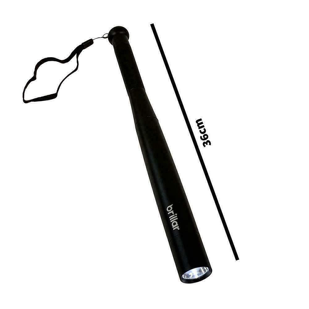 Baseball Bat LED Flashlight Super Bright Baton Torch Emergency Security Tools in Assorted Colours 6