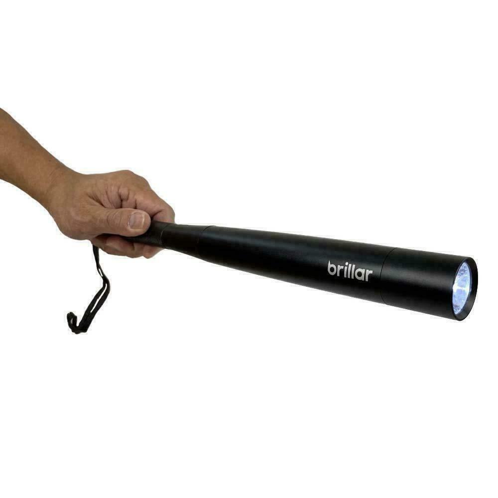 Baseball Bat LED Flashlight Super Bright Baton Torch Emergency Security Tools in Assorted Colours 7