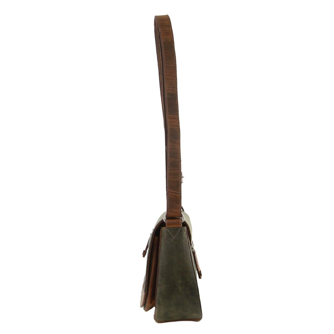 Billy The Kid Ladies Olive Leather Crossbody Womens Western Bag 3