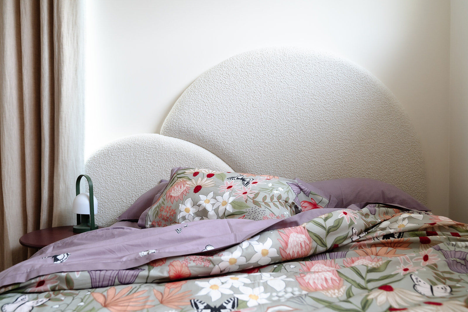 100% Cloud Cotton Duvet Quilt Cover Set w/ 1 Pillow Case in Serena - Single 4