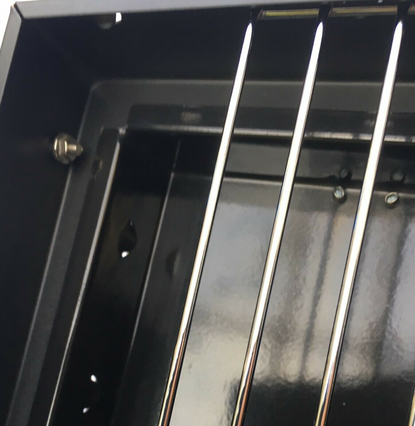 Premium Portable Charcoal Folding BBQ Grill Barbecue Foldable Travel - Black/Silver 3