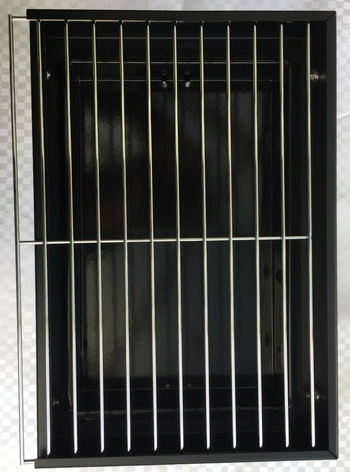 Premium Portable Charcoal Folding BBQ Grill Barbecue Foldable Travel - Black/Silver 4