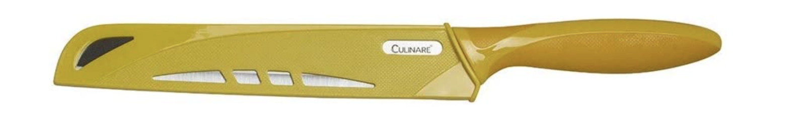 20.5cm Culinare Bread Knife Stainless Steel Kitchen Chef with Cover 3
