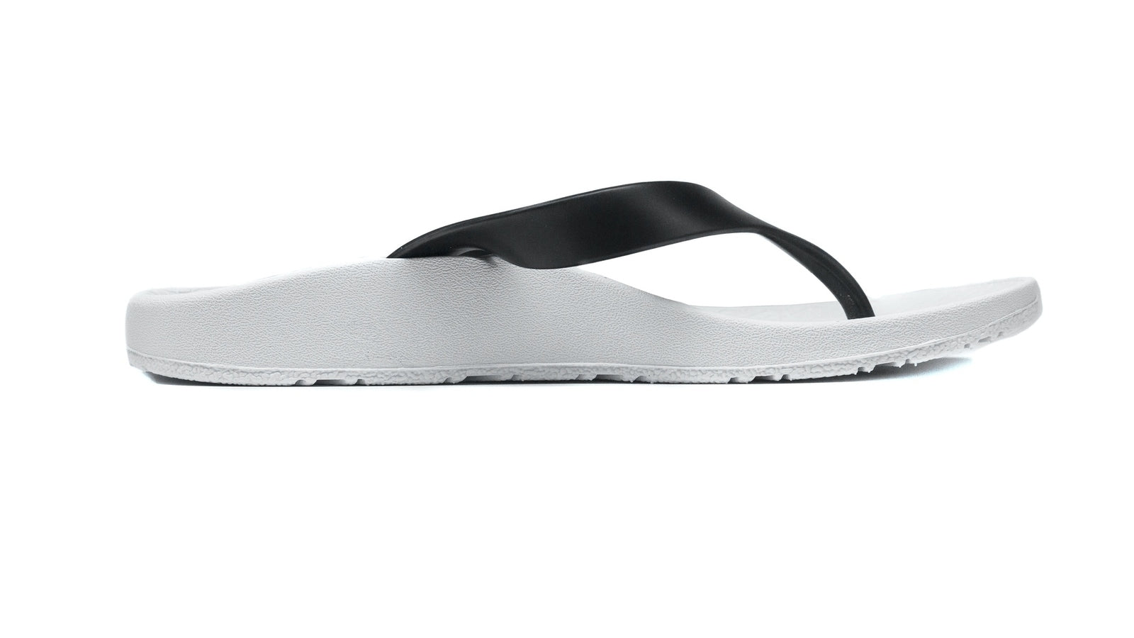 ARCHLINE Flip Flops Orthotic Thongs Arch Support Shoes Footwear - White/Black - EUR 34 4