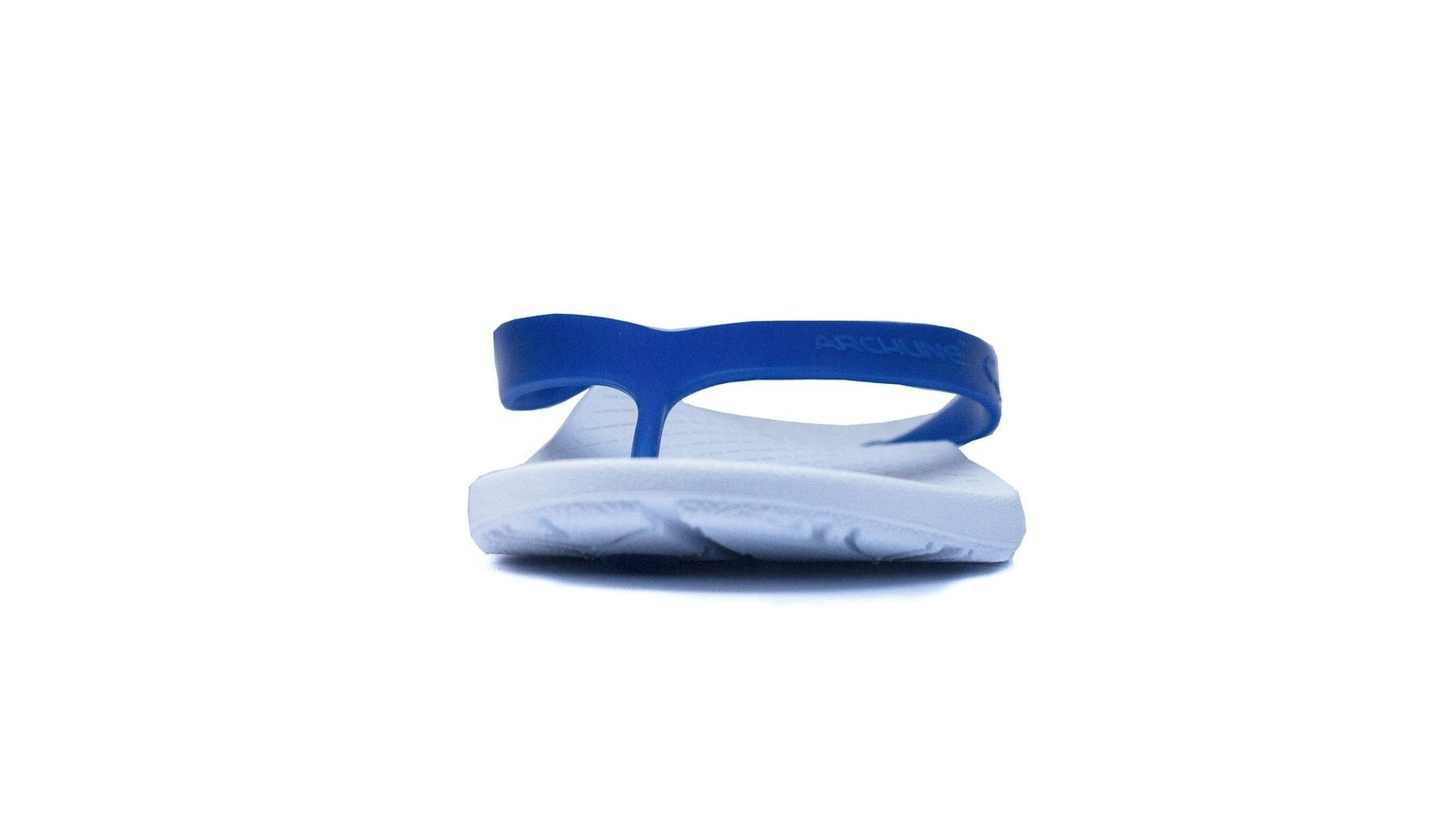 ARCHLINE Flip Flops Orthotic Thongs Arch Support Shoes Footwear - White/Blue - EUR 35 4