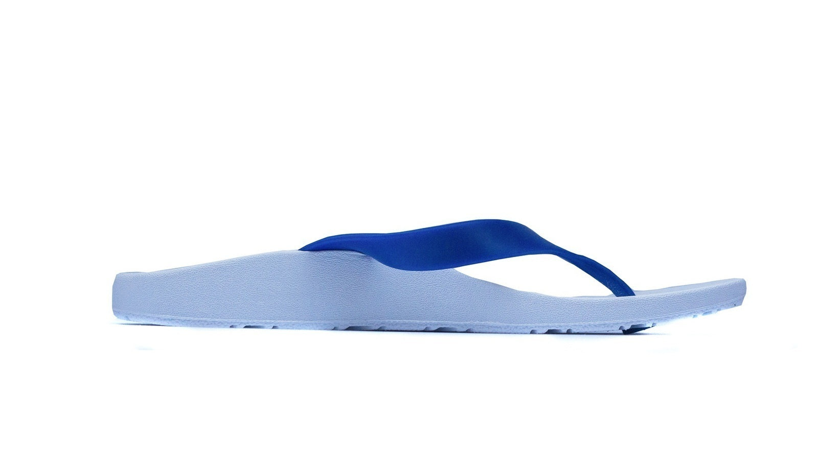 ARCHLINE Flip Flops Orthotic Thongs Arch Support Shoes Footwear - White/Blue - EUR 47 3