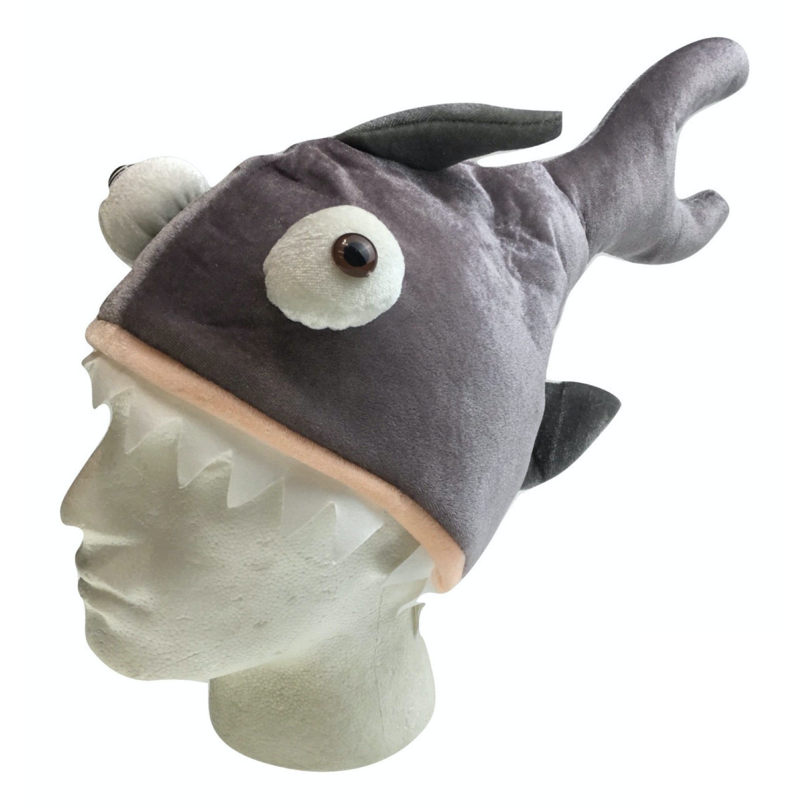 SHARK HAT Costume Accessory Fish Halloween Fancy Dress Up Party  Cap Headgear 6
