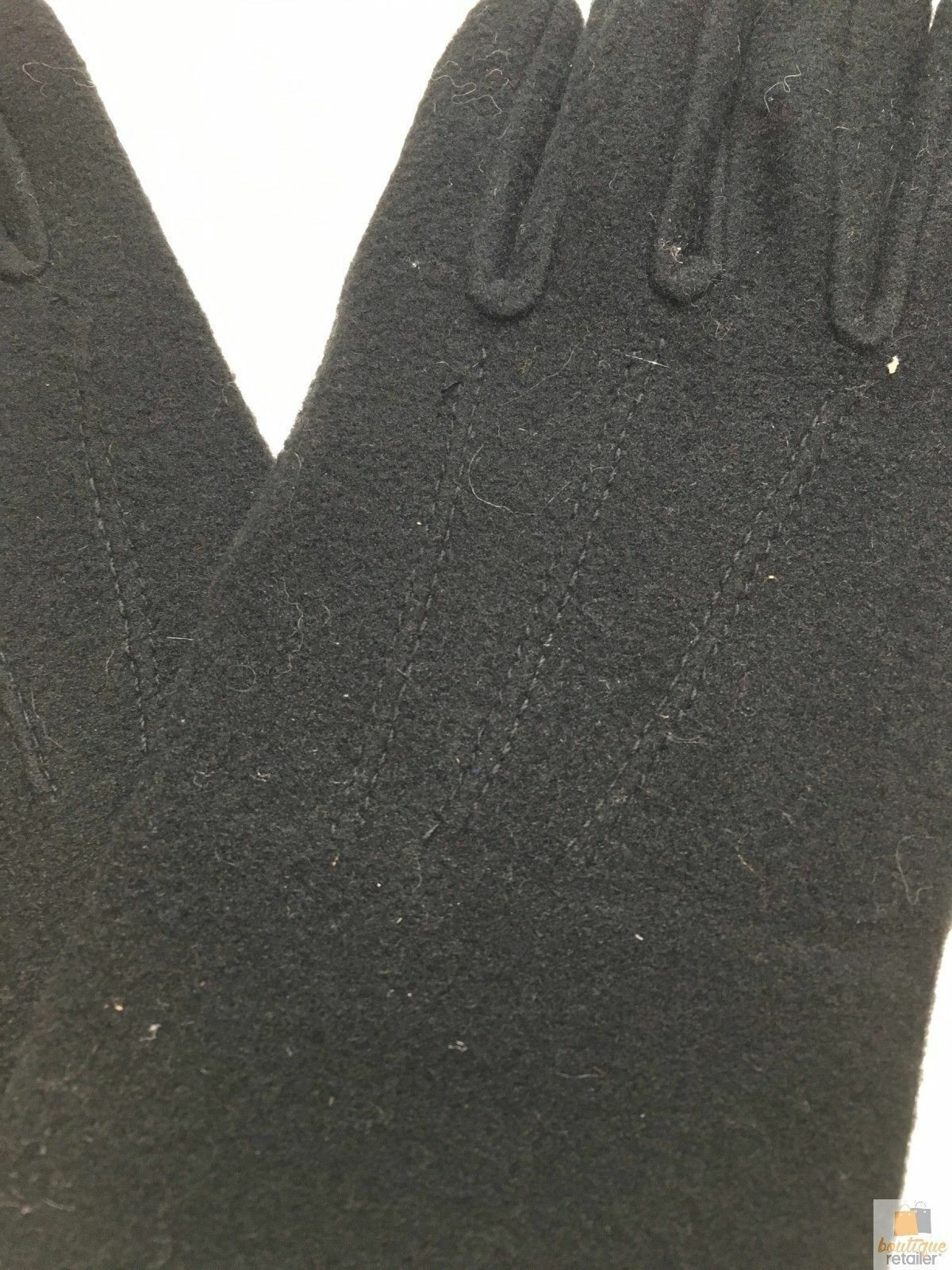 DENTS Ladies Womens Fleece Knit Gloves MYLF9071 - Black - One Size 4