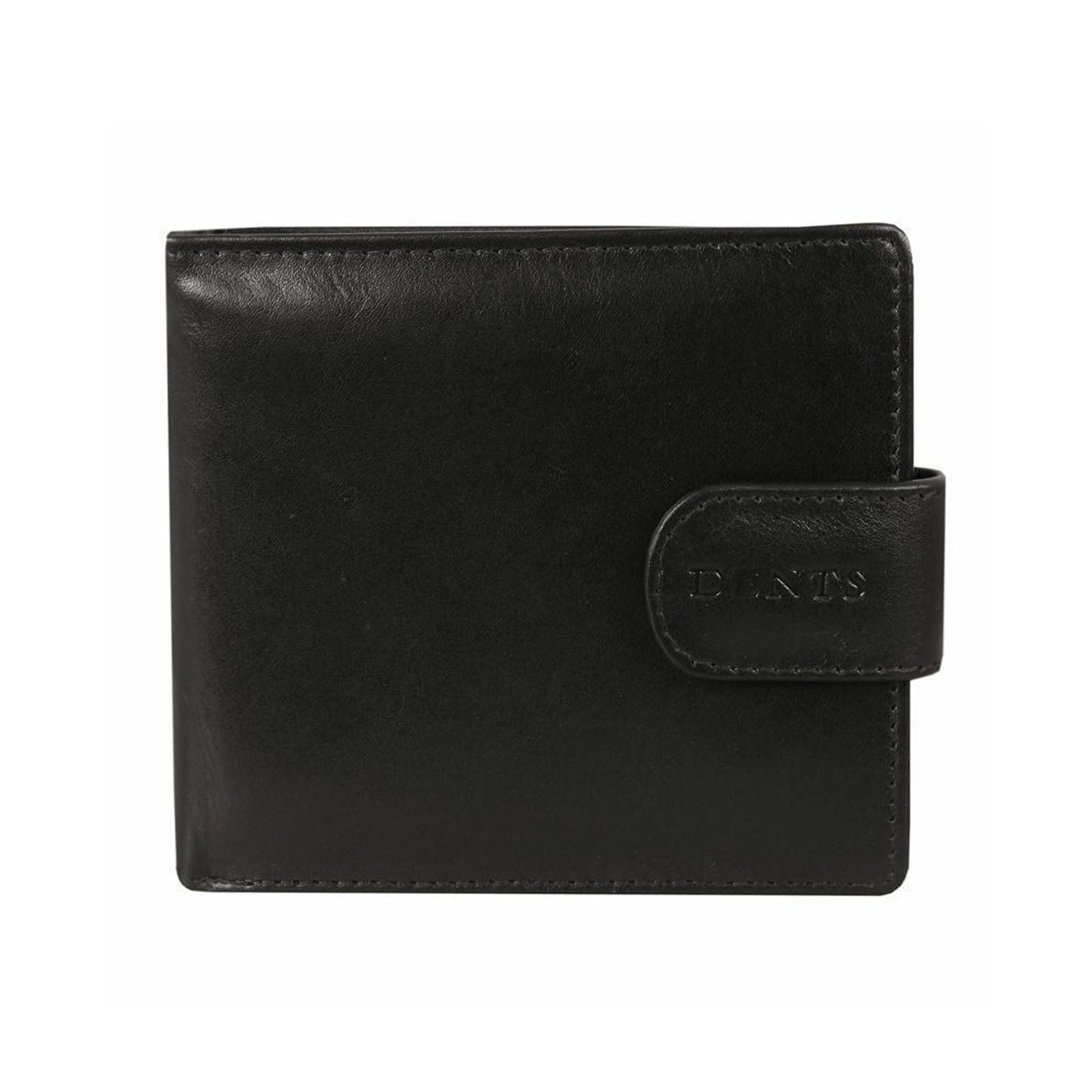 DENTS WALLET Genuine Italian LEATHER Mens Credit Card Holder Bifold GIFT BOX - 4