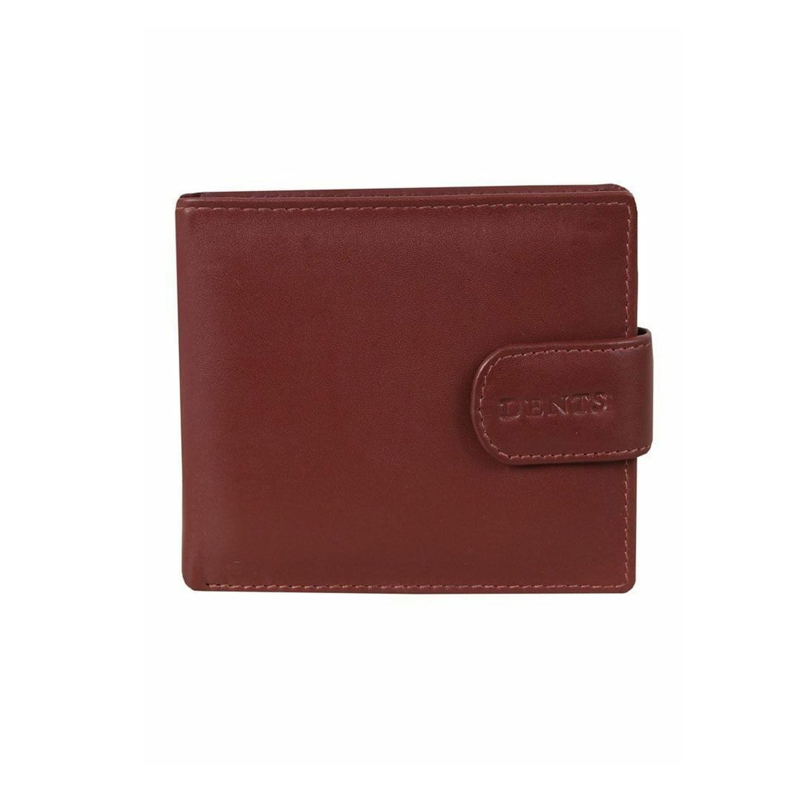 DENTS WALLET Genuine Italian LEATHER Mens Credit Card Holder Bifold GIFT BOX - 7