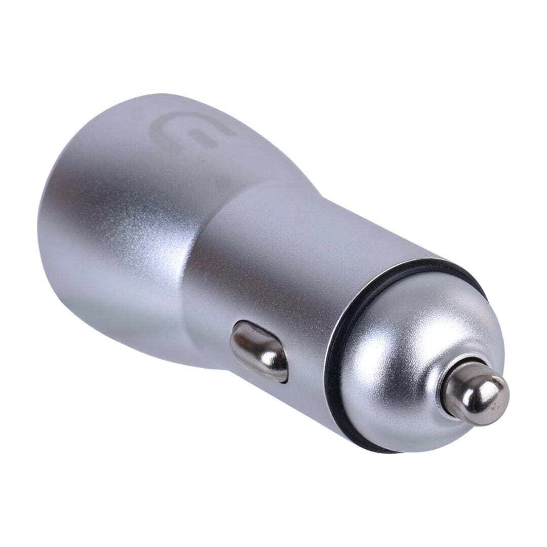 30W USB-A & USB-C Dual Port Quick Charge Car Charger for Android & iOS 4
