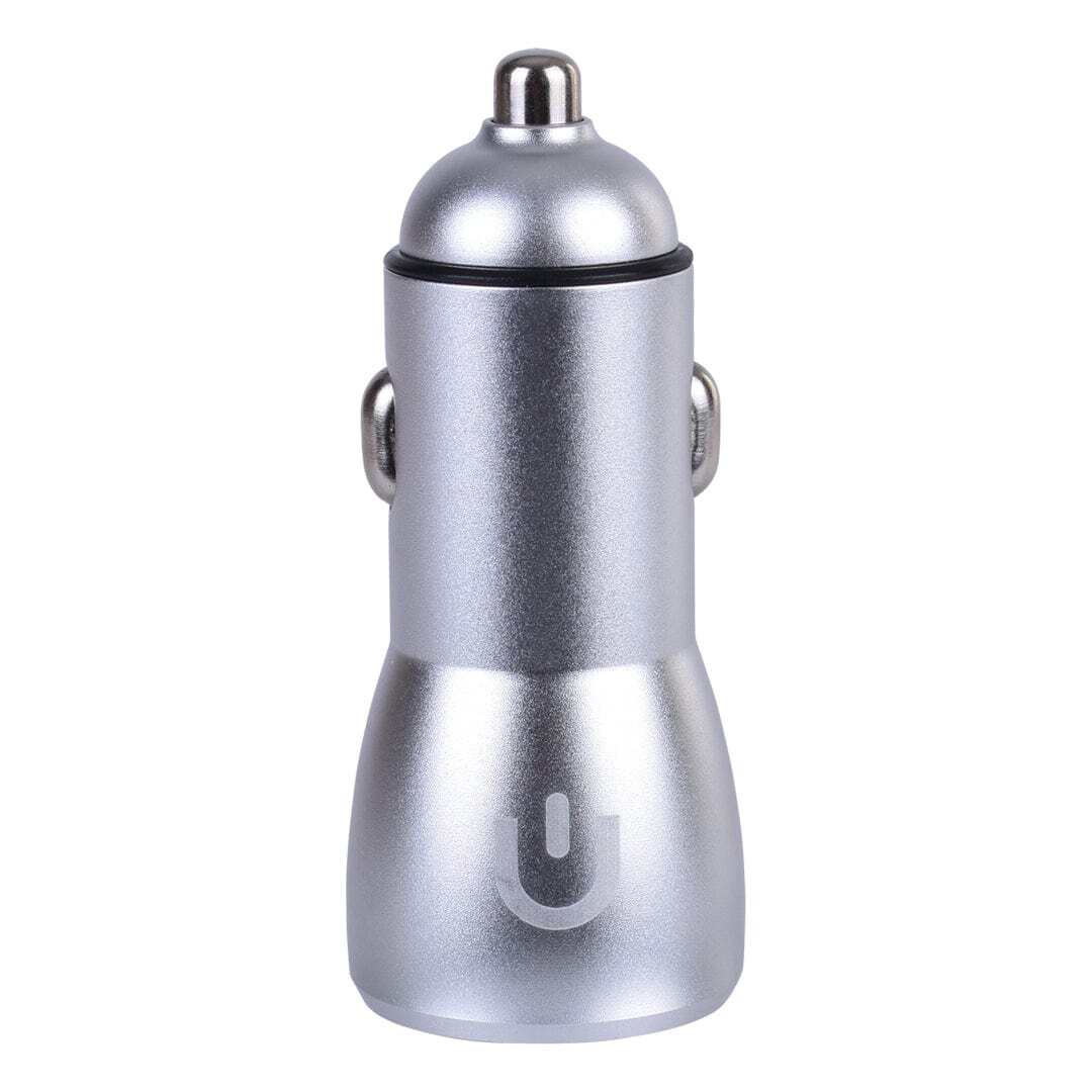 30W USB-A & USB-C Dual Port Quick Charge Car Charger for Android & iOS 5