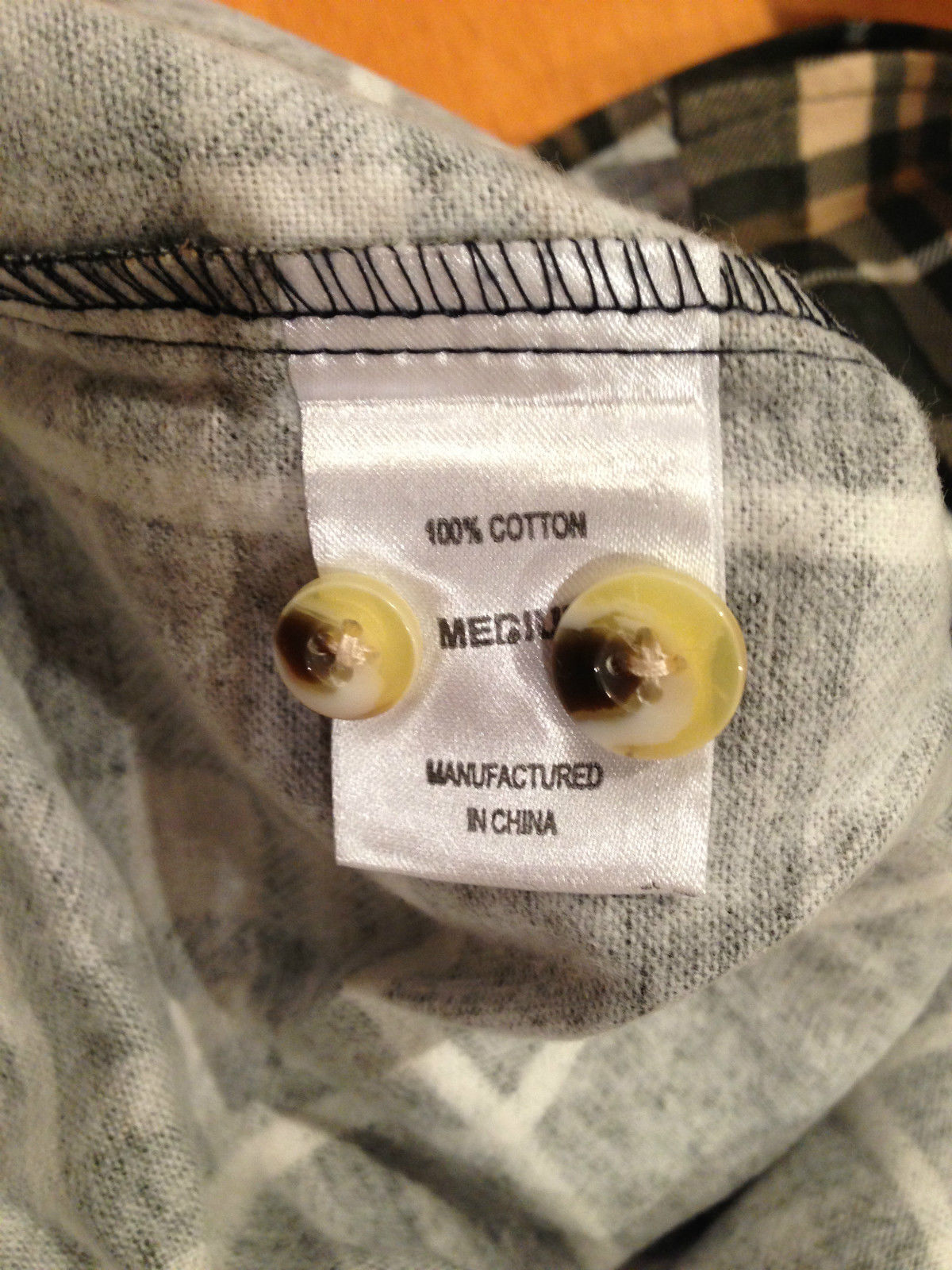 Mens FLANNELETTE SHIRT Check 100% COTTON Flannel Vintage Long Sleeve - 49 (Full Placket) - 5XL 3