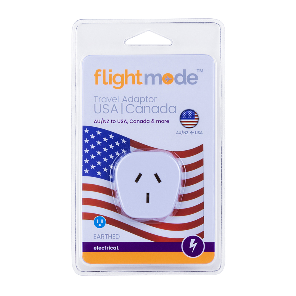 Outbound Australia/NZ to USA/Canada & More Travel Adapter 10A Type B - Earthed 5