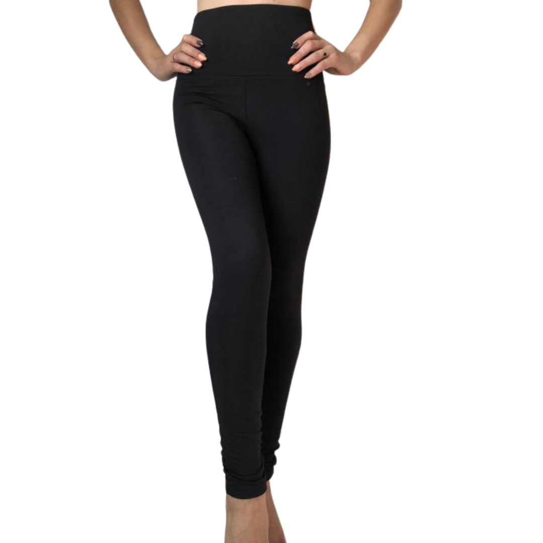 Ladies Fur Lined Thermal Leggings Womens Warm Winter Pants Stretch Skinny Leg - M/L 8