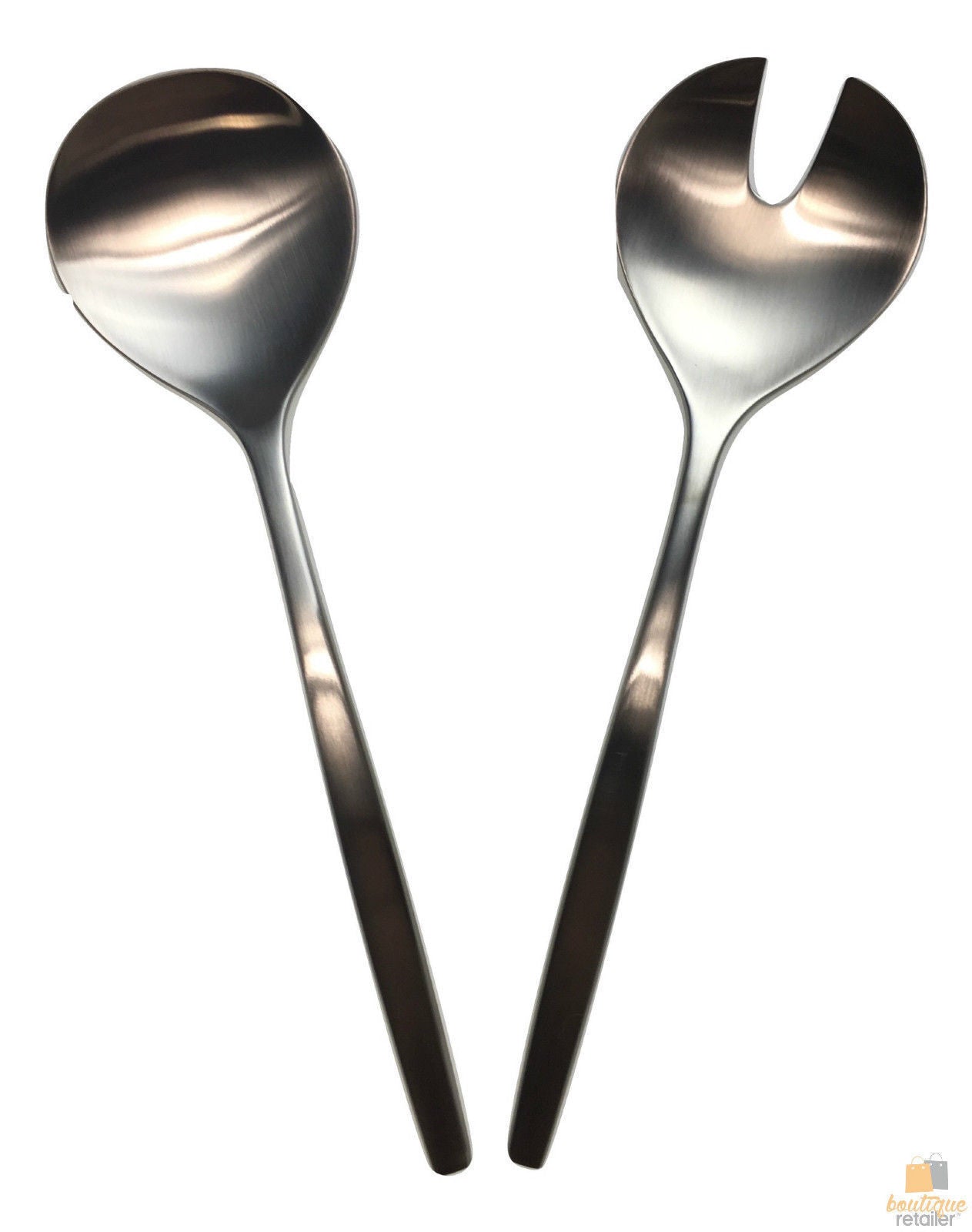 GROSVENOR Chill 2 Salad Servers 18/10 Stainless Steel Spoon Fork CHILL2SS 6