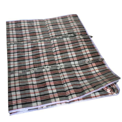 10x Large Stripe Bag Packing Storage Strip Zip Shopping Travel Check House Moving 65cm x 60cm x 25cm 5