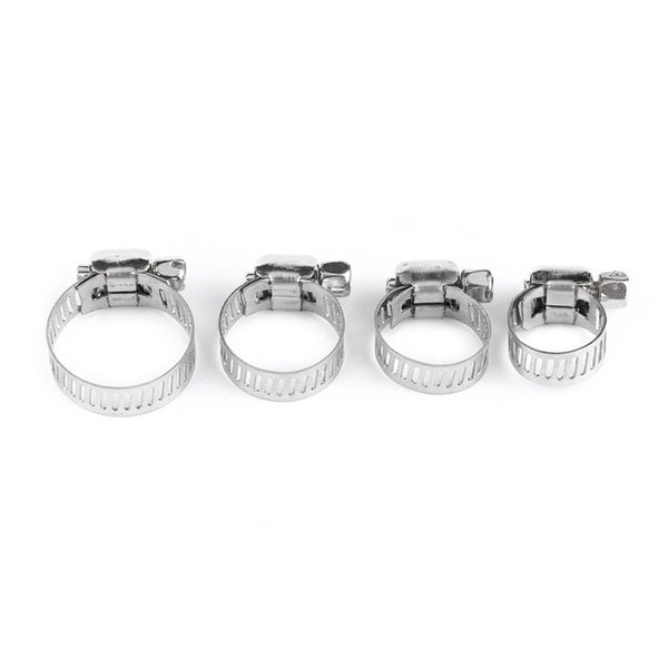 10pcs Hose Clamp Cars Motorcycle Fuel Line Jubilee Petrol Pupe Clips Garden DIY Tools 4