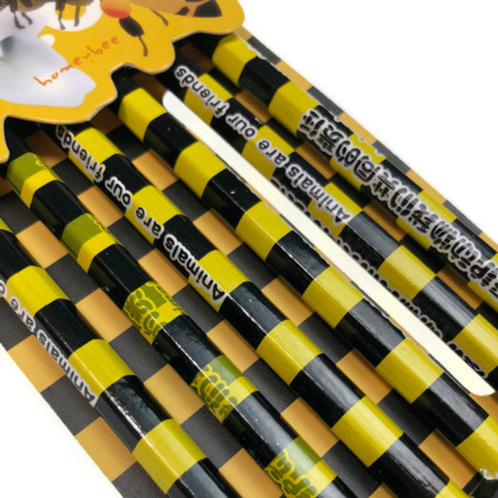 72pcs ZOO Animal Pencil Set Jungle Kids Party Favours - Honeybee 3