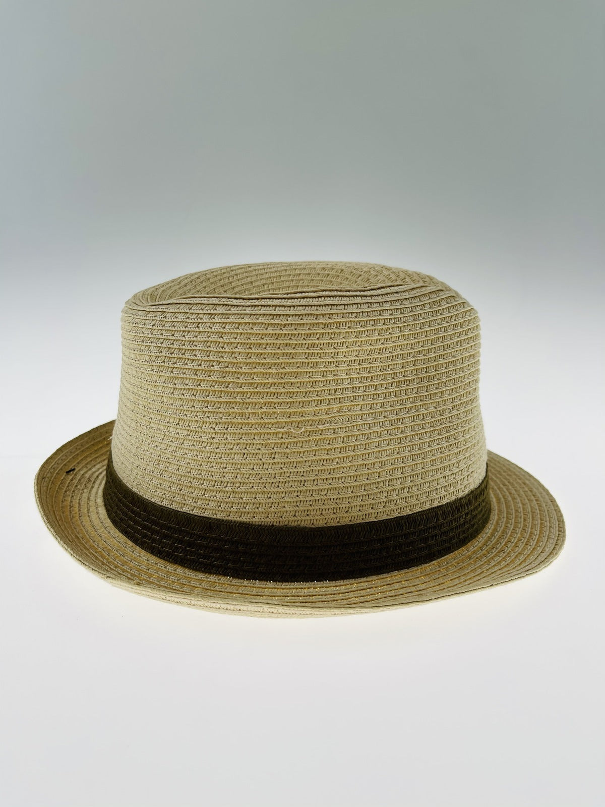 Dents Mens Straw Hat Toyo Trilby Fedora Summer Sun Stingy Brim  - Natural/Brown - S/M 4