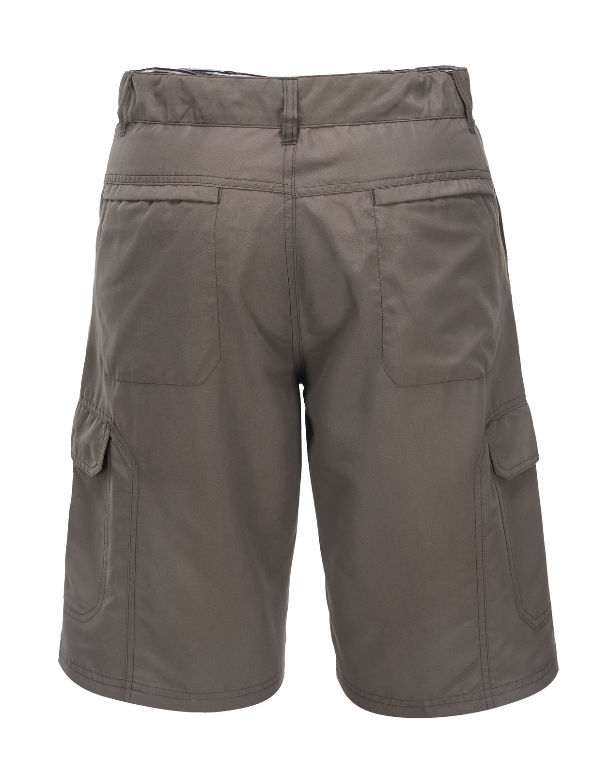 HUSKI Cargo Shorts Mens Cascade Microfibre Flexi Fit Short Army Military 515206 - Clay - 3XL (107cm Waist) 3